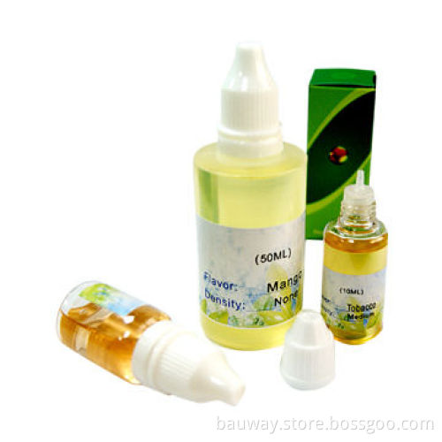 Bauway Original Manufacturer Good Taste 10/20mL/0 to 36mg E-liquid, OEM Orders Welcomed